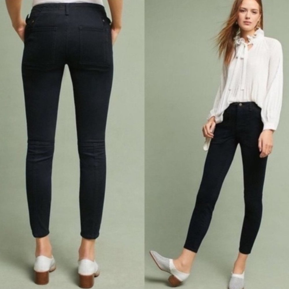 Anthropologie Hei Hei Black Skinny Jeans